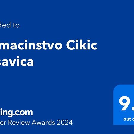 Domacinstvo Cikic Zasavica Guest House ภายนอก รูปภาพ
